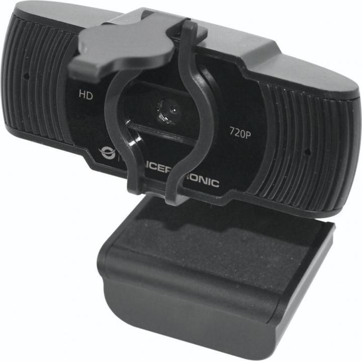 Actual product image Conceptronic Webcam AMDIS 1080P Webcam+Microphone sw (2 Mpx)