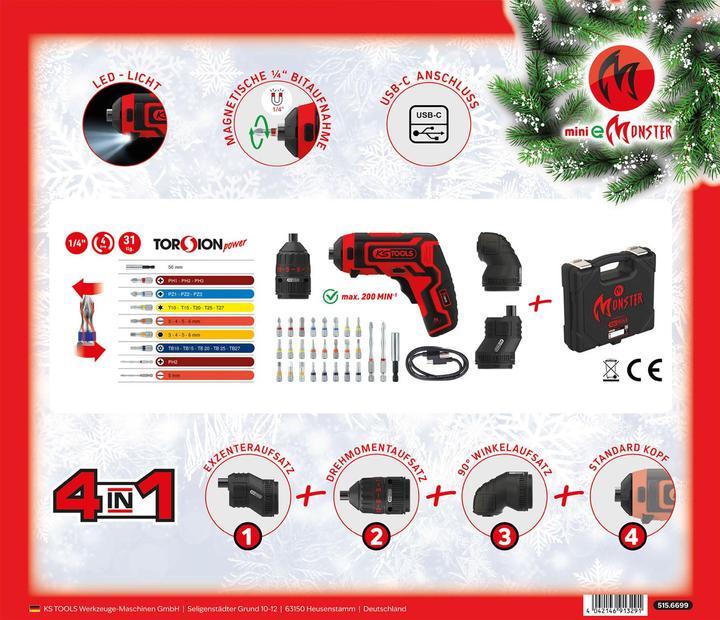Produktbild KS Tools Stahl statt Schokolade