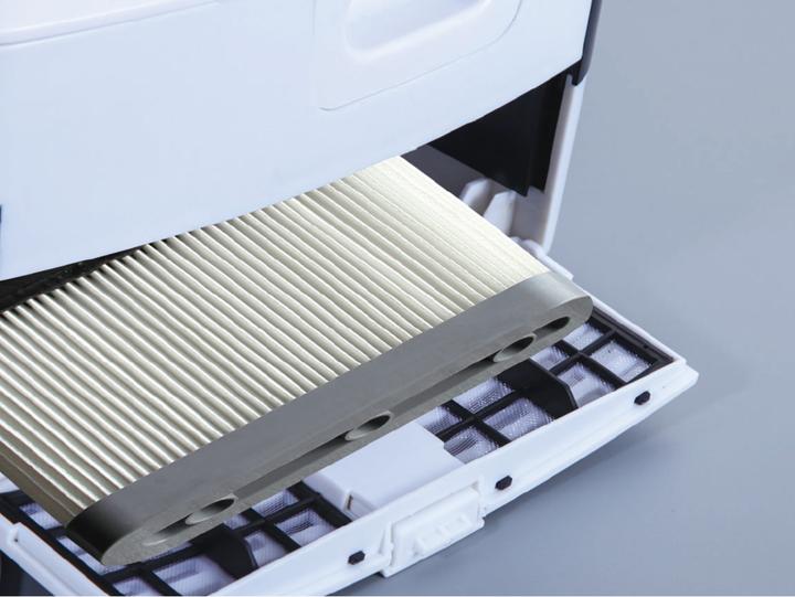 Produktbild Impeco Sensor Händetrockner Jet Kunstoff weiss 1850 W HEPA Filter (optional), autom. Auschalter, Zer