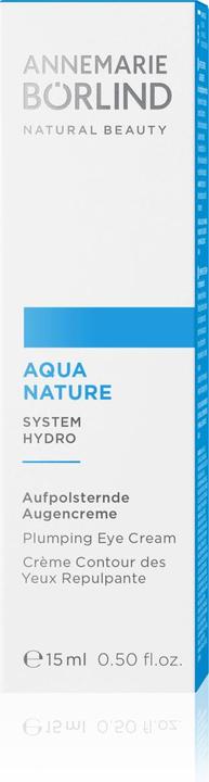 Produktbild Annemarie Börlind AQUANATURE Aufpolsternde Augencreme (Crème, 15 ml, Tag + Nacht)