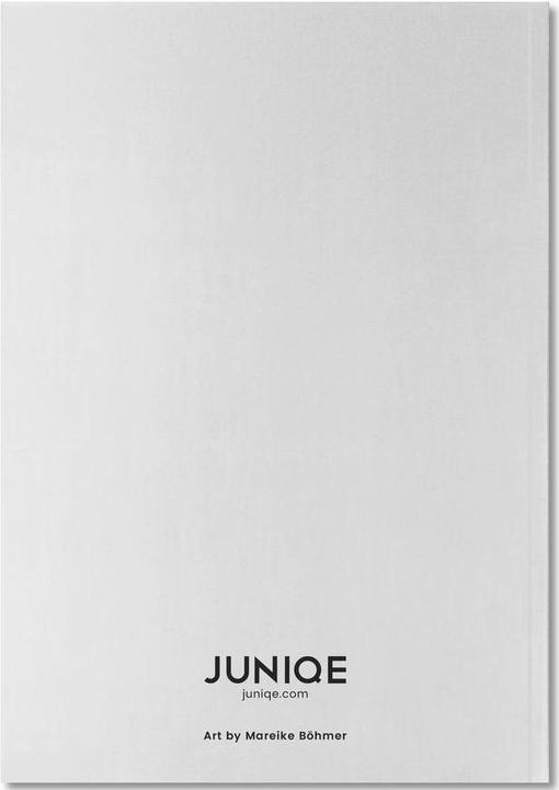 Actual product image Juniqe Abstract Brush Strokes 53 - Flowers (A5, Plain)