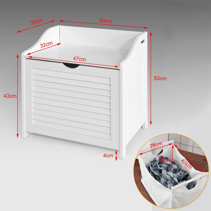 Actual product image SoBuy Laundry bin