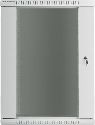 Produktbild Lanberg Wand- Rack 19 " 18U 600X450mm grau (18 HE, 19 Zoll Rack)