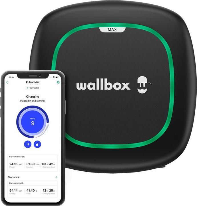 Produktbild Wallbox Pulsar Max (Typ 2, 22 kW, 32 A, Typ 2)