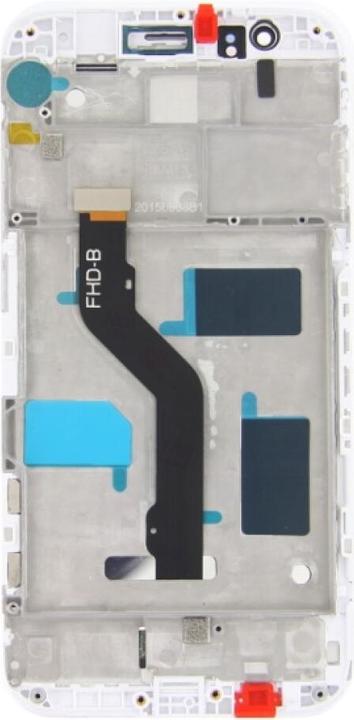 Produktbild OEM Huawei Ascend G8 LCD mit weissem Rahmen (Huawei G8)