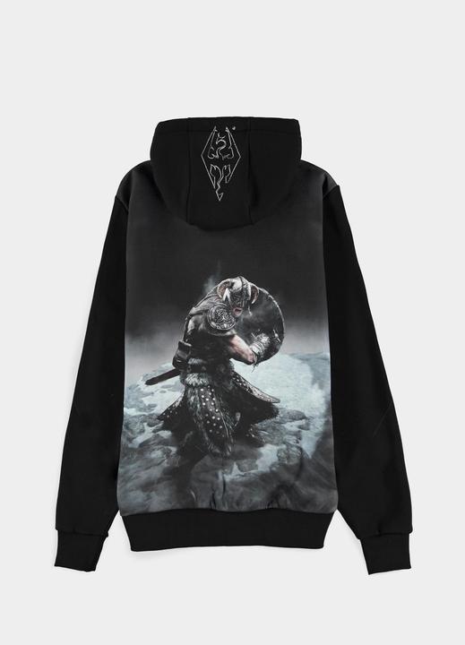 Actual product image Skyrim Men's Zipped Hoodie (L)