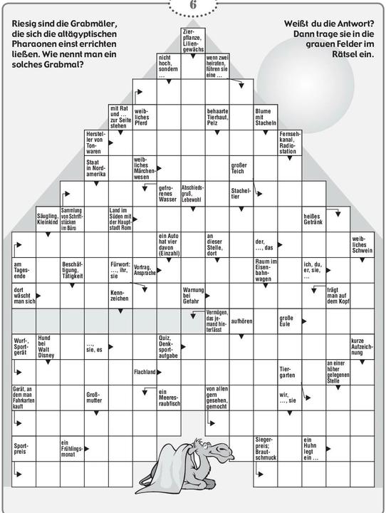 Immagine prodotto Kreuzworträtsel ab 8 Jahren (Tedesco, Casa editrice Schwager & Steinlein, 2023)