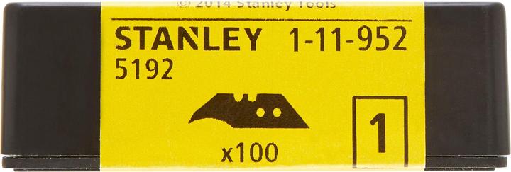 Produktbild Stanley Klinge Konkav 5192 100Stk (Ersatzklinge)