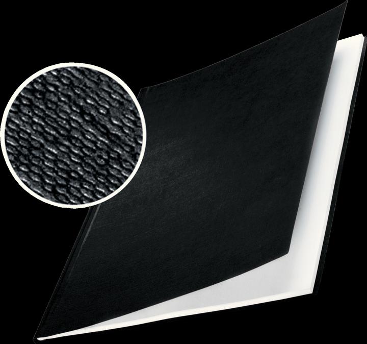 Actual product image Leitz impressBIND folders hard cover A4 10 pcs - 7 mm, black (A4, 10 x)