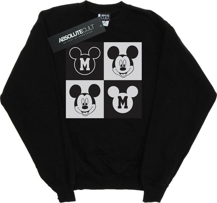 Immagine prodotto Disney Mickey Mouse Smiling Squares Felpa Donna (S)