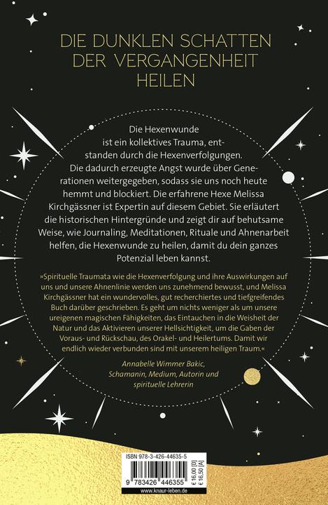 Produktbild Die Hexenwunde (Deutsch, Melissa Kirchgässner, 2024)