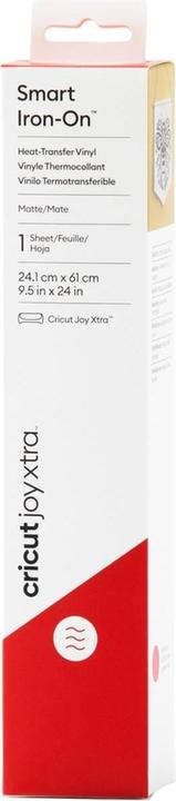 Actual product image Cricut Joy Xtra Smart iron-on film 24.1 x 61 cm, red (1 x)