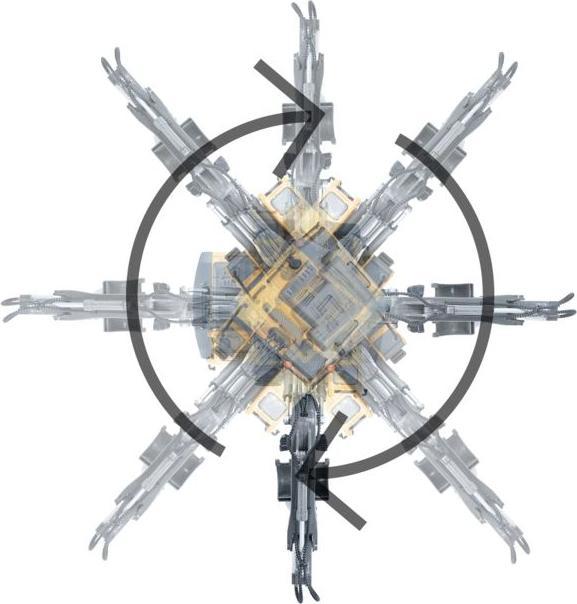 Immagine prodotto Hermex Escavatore telecomandato Giocattolo Benna escavatrice cingolata Modello di veicolo