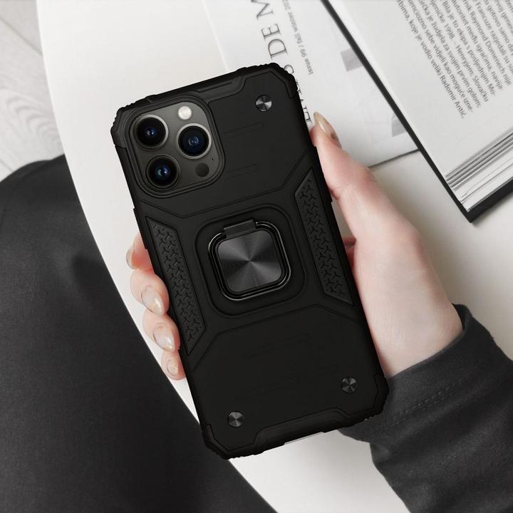 Actual product image König Design Case Mobile Protection for Apple iPhone 12 13 14 Pro Max Outdoor Case Cover Bumper (Apple iPhone 12, Realme 12 Pro+)