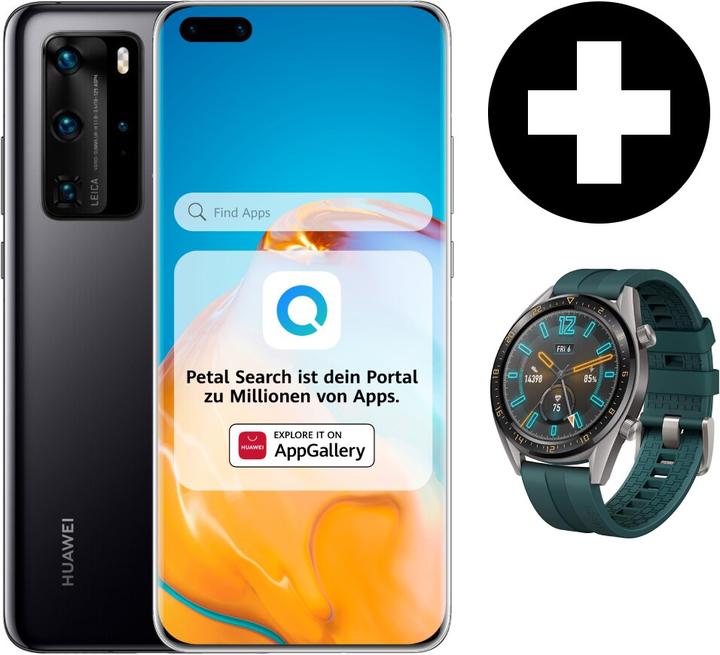 Immagine prodotto Huawei P40 Pro (5G) incluso Watch GT Active