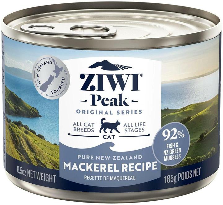 Produktbild Ziwi Peak Canned Cat Food macherel 185g (Adult, 1 Stk., 185 g)