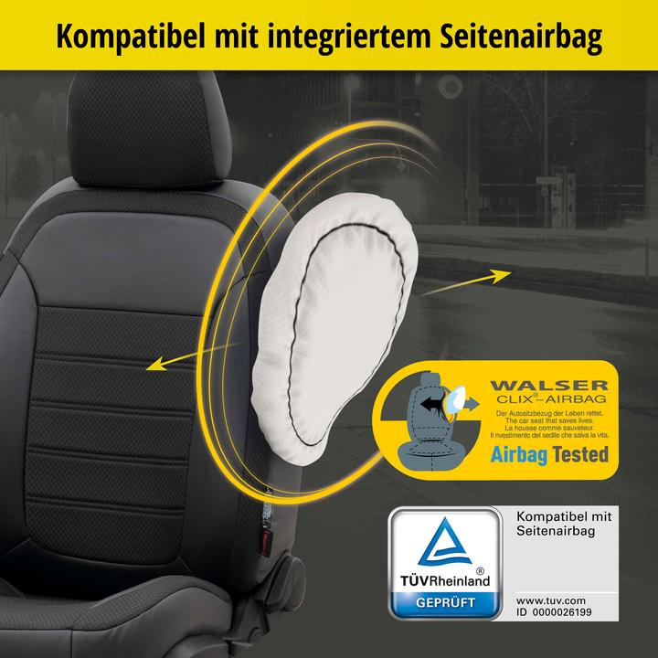 Immagine prodotto Walser Coprisedili per Renault Kadjar (HA, HL) 06/2015-Oggi, 2 coprisedili singoli