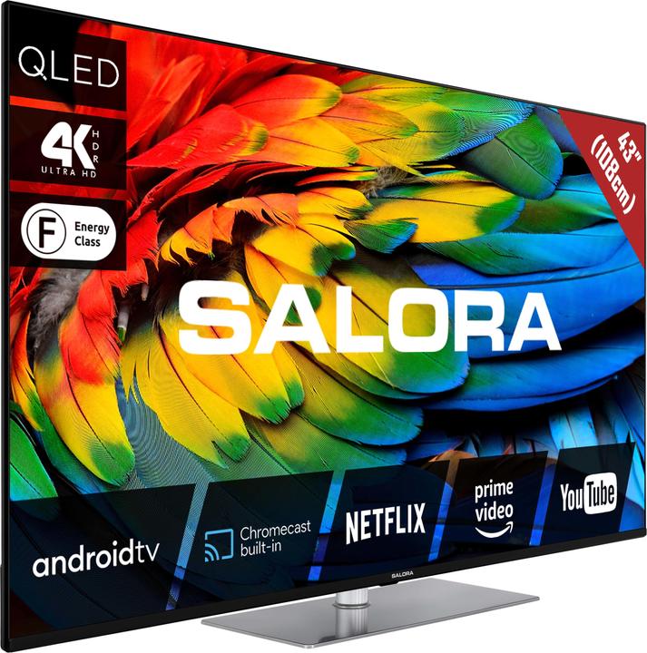 Actual product image Salora 43QLED440A 43 QLED Ultra HD (43", QLED, 4K, 2022)