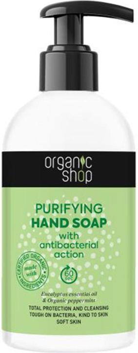 Immagine prodotto Organic Shop Sapone mani purificante con azione igienizzante 500ml (Ricarica, 500 ml)