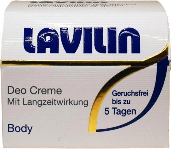 Actual product image Lavilin Deodorant Body Cream (Crème)