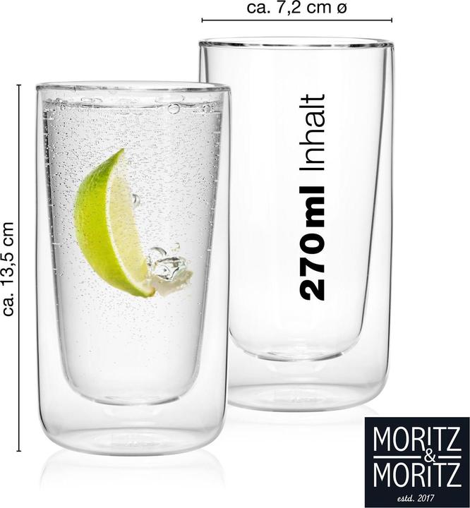 Produktbild Moritz & Moritz Trinkgläser (0.27 l, 2 x)