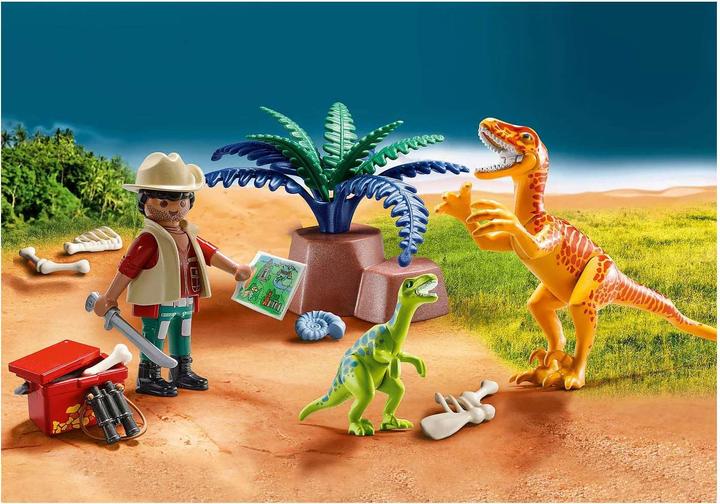 Image du produit Playmobil Grande mallette d'explorateur avec des dinosaures (70108, Dinosaures Playmobil)