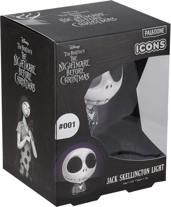 Actual product image Paladone Products L'Étrange Noël de monsieur Jack - Lampe Icon Jack Skellington