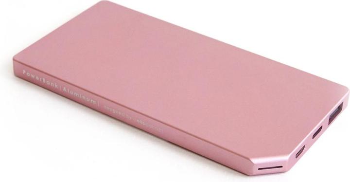 Allocacoc PowerBank Thin Aluminum 5000mAh Pink (5000 mAh)