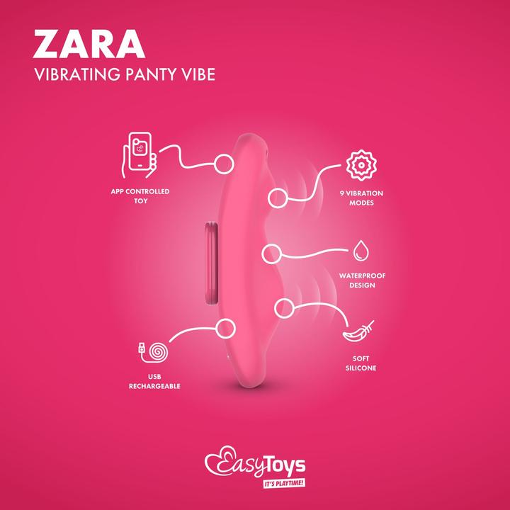 Actual product image Easytoys EasyConnect - Panty Vibrator app controlled