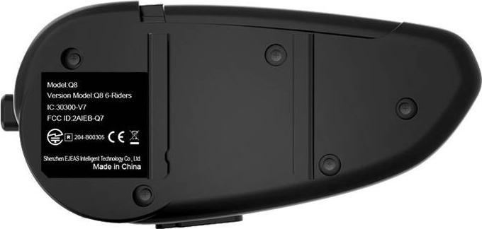 Actual product image Ejeas Motorbike Intercom Q8