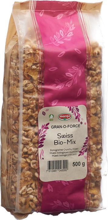 Image du produit Granoforce Swiss Bio Mix sans sucre Bourgeon Morga (500 g)