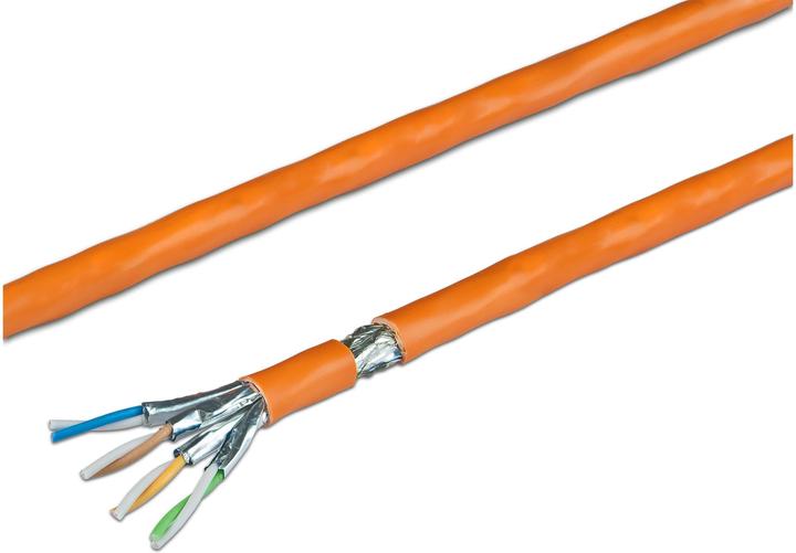 Wirewin Verlegekabel VKW SFTP K7 LSOH3 Cat 7, S/FTP, 250 m, Orange (S/FTP, CAT7, 250 m)