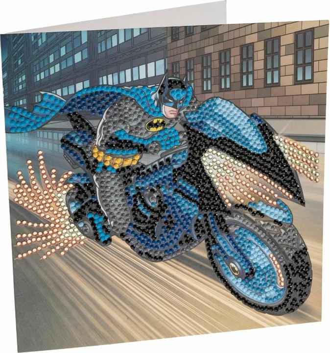 Image du produit Craft Buddy Batman, 18x18cm Crystal Art Card