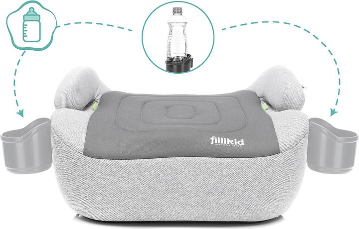 Produktbild Fillikid Sitzerhöhung mit Isofix (Kindersitzerhöhung, ECE R129/i-Size Norm)