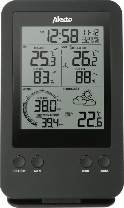 Actual product image Alecto Weather station
