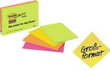 Produktbild Post-it Super Sticky Grossformat (152 x 101 mm)