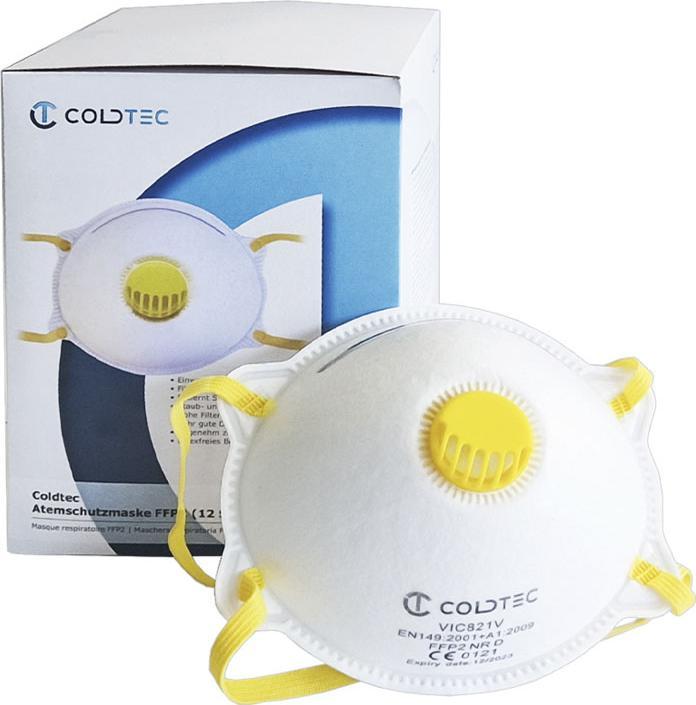 Image du produit Coldtec by Kibernetik Respirateur FFP2 (12 pièces) (FFP2, 12 x)