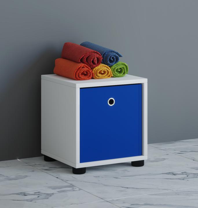 Image du produit VCM Rangement en bois - Étagère Benas-1 (31 x 30 x 30 cm)