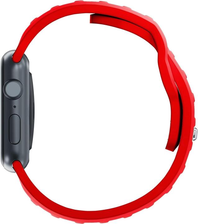 Produktbild 3MK Silicone Watch Strap czerwony/red dla Apple Watch 42/44/45/49mm (Silikon, Edelstahl, 3, 4, 9, Ultra)