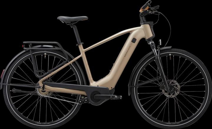Btwin E-Bike Trekkingrad E-Actv 900 Owuru-Automatikgetriebe hoher Einstieg