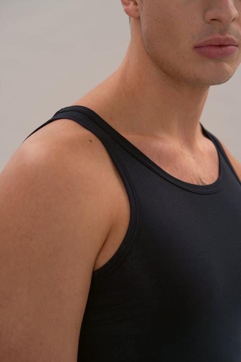 Image du produit Moi Basics gents tank top black (L)
