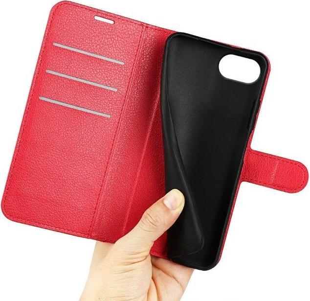 Actual product image MU Classic Litchi Leder Bookcover Series (Apple iPhone 16e)