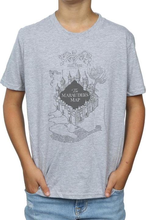 Actual product image Boys The Marauder's Map T-Shirt (116)