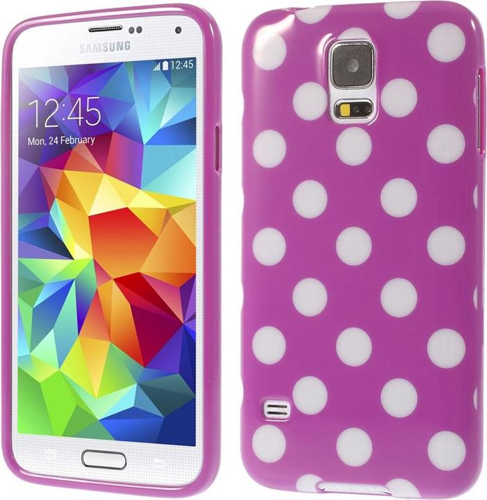 Produktbild König Design Schutzhülle für Handy Samsung Galaxy S5 / S5 Neo Lila / Violett (Samsung Galaxy S5, Samsung Galaxy S5 Neo)