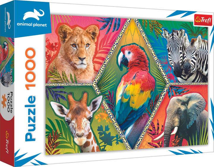 Produktbild Trefl Exotische Tiere (1000 Teile)
