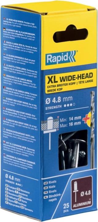 Rapid XL Blindniete Ø 4,8 x 20 mm