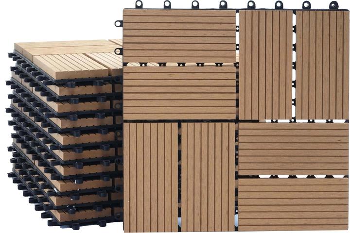 Teak, Vierecke