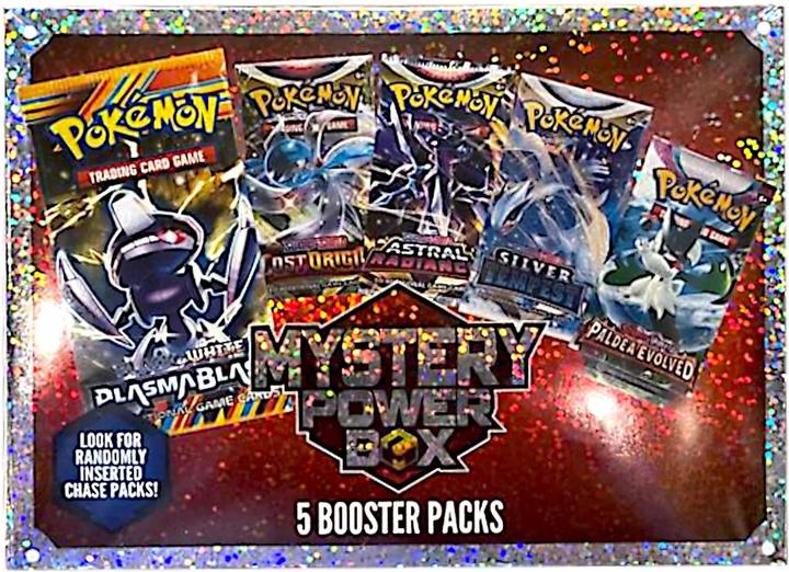 Actual product image Pokémon TCG Walmart Mystery Power Box Holiday (English, Booster display)