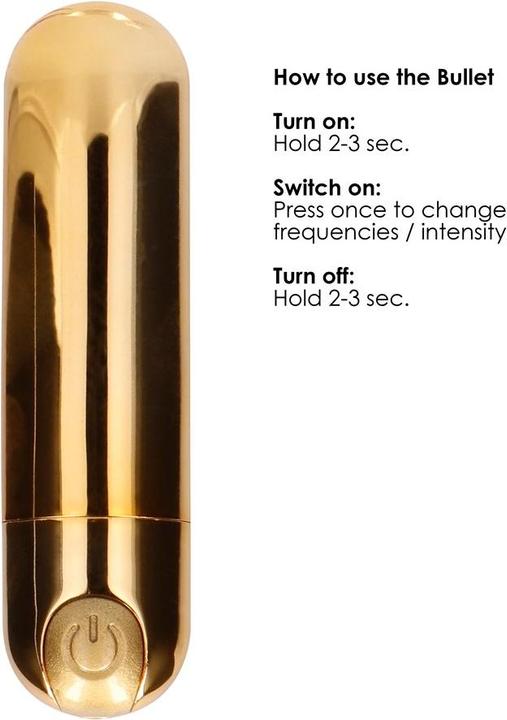 Actual product image Shots 10 Speed Rechargeable Bullet