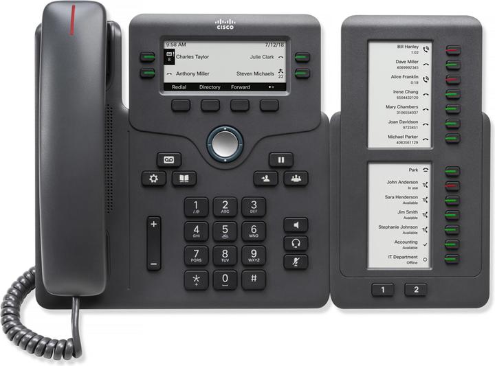 Immagine prodotto Cisco IP Phone 6800 Key Expansion Module - Modulo di espansione tasti funzione per VoIP-